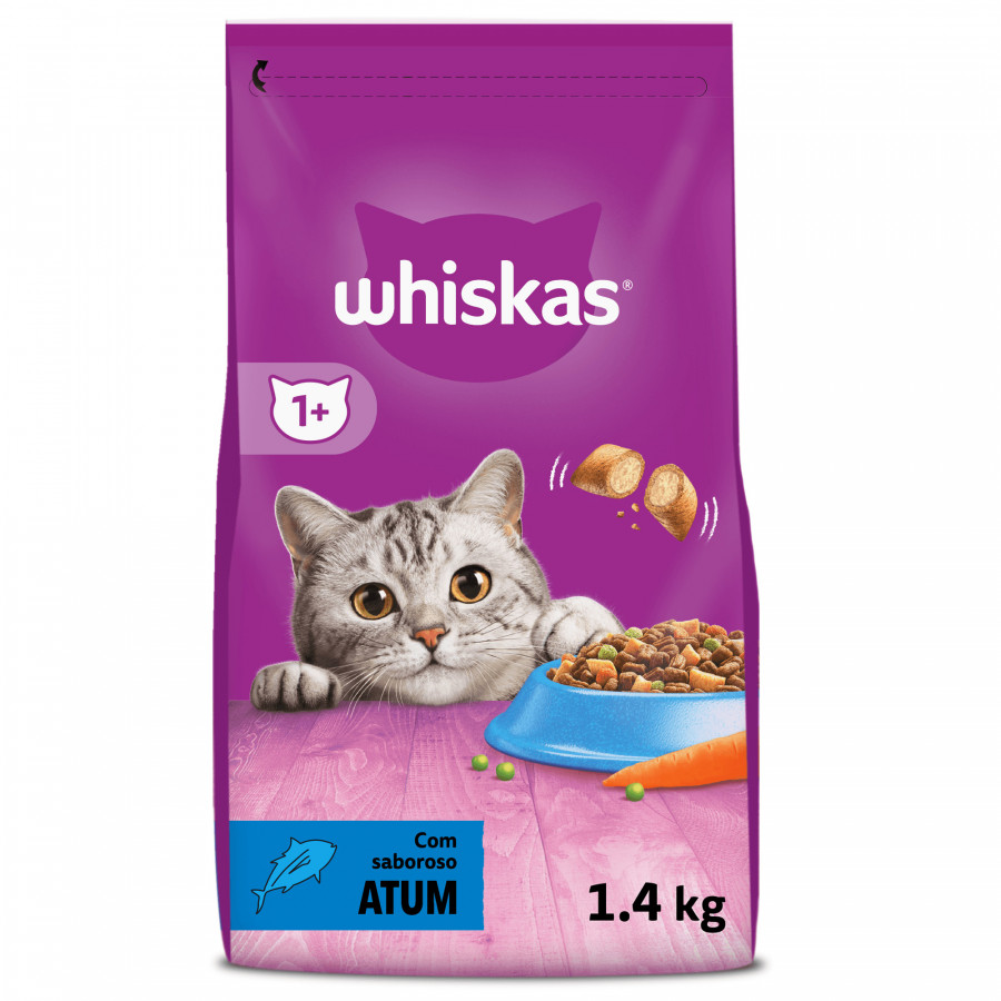Whiskas Adulto Atum 1,4 Kg